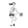Clip Art\Sports\Basketball Lady