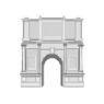 Clip Art\Structures\Arc de Triomphe