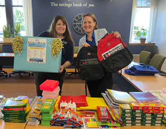 School supply donation