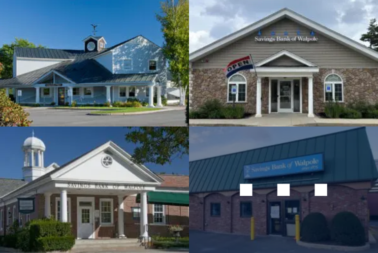 More places to bank with Savings Bank of Walpole