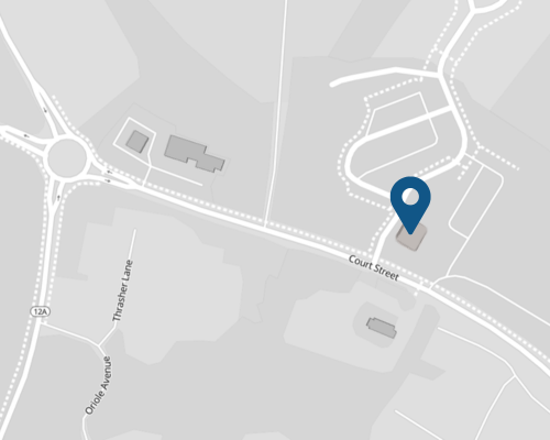 map view of Court Street Savings Bank of Walpole location
