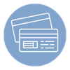 icon of a debit card