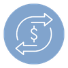icon of foreign currency exchange