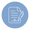 icon of a signed document