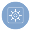 icon of a safe