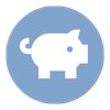 icon of a pig