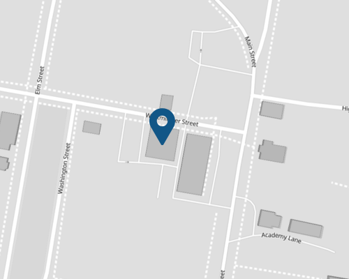 map view of Westminster Street Savings Bank of Walpole location