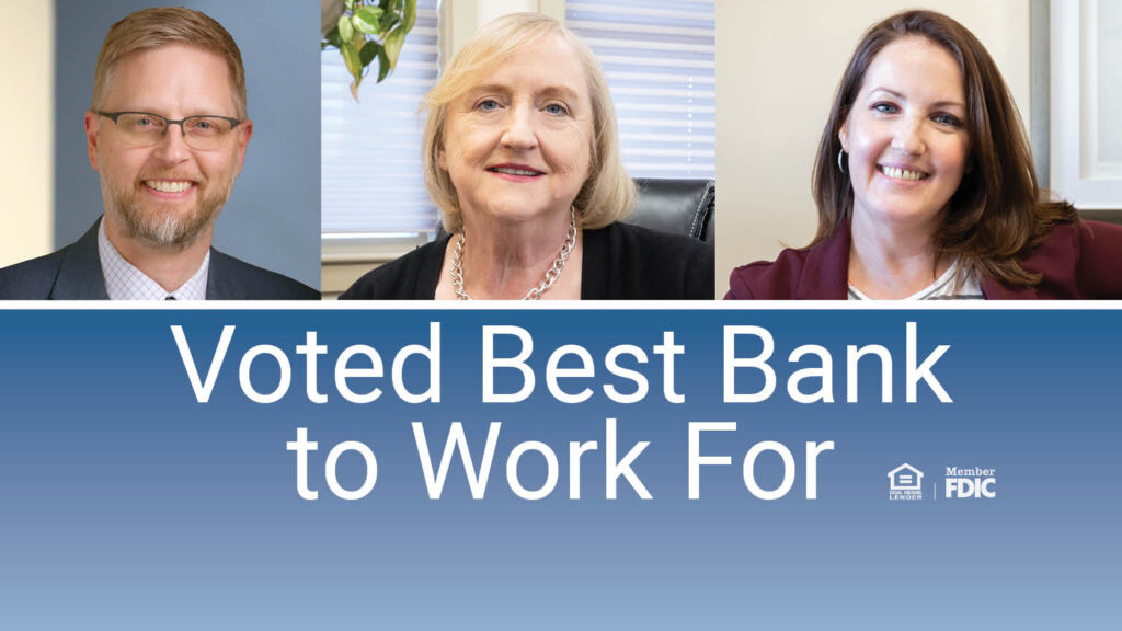 Voted Best Bank to Work For