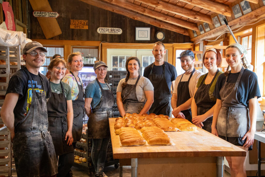 The crew at Orchard Hill Breadworks