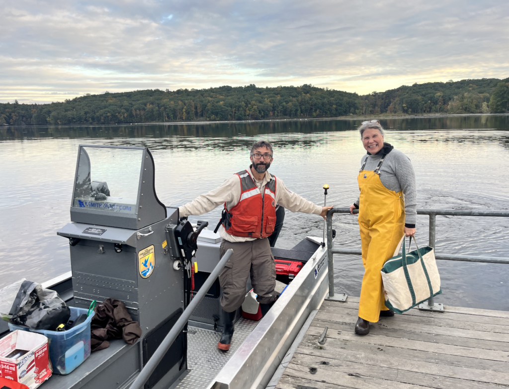 Electrofishing with Executive Director