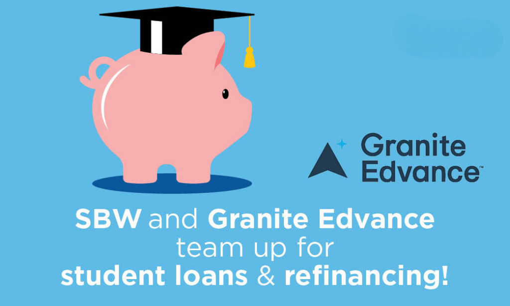 Granite Edvance student loan and refinancing available at Savings Bank of Walpole