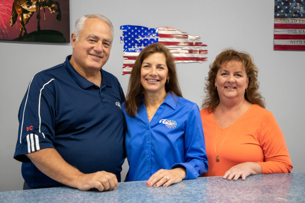 SBW Employees with Atlas Fireworks Owners