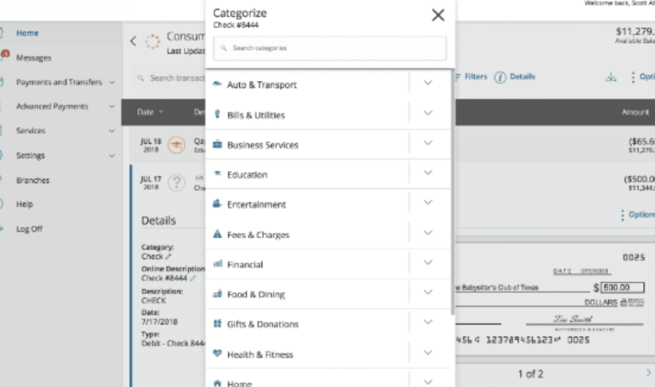 categorize your spending